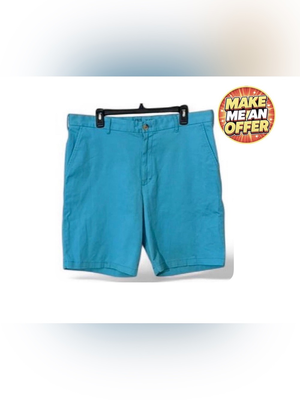 New Men's IZOD Turquoise Shorts - SZ 36